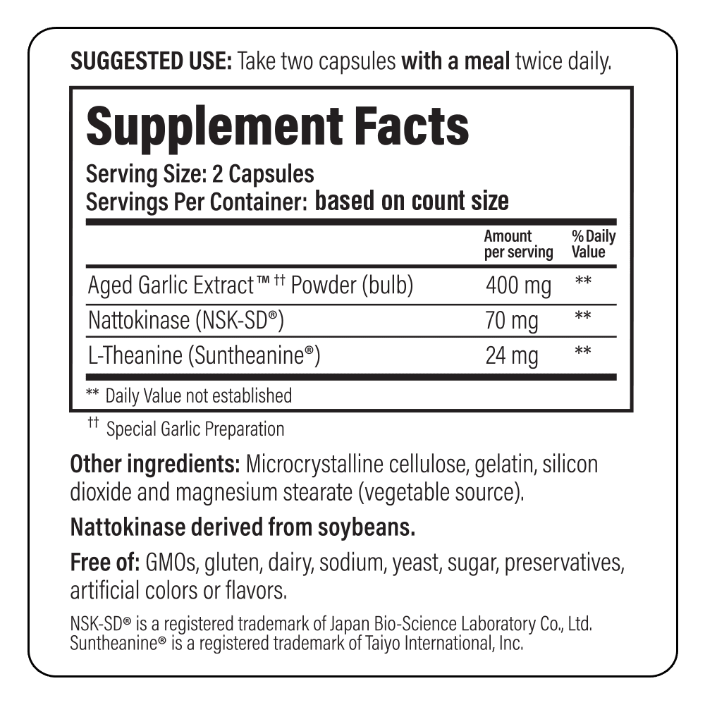 Kyolic #109 Blood Pressure 80cp-[HealthWay]