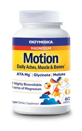 Enzymedica Magnesium Motion 60ct-[HealthWay]