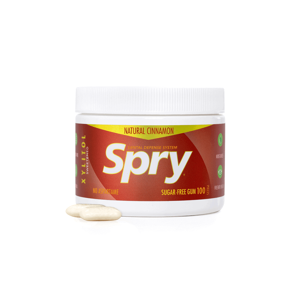 Spry Cinnamon Gum 100pc-[HealthWay]