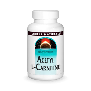 Supplements - Source Naturals Acetyl L-Carnitine 250mg 120tb