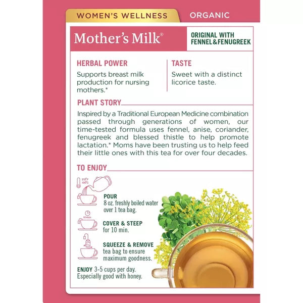 Traditional Medicinals Mothers Milk Tea 16bg