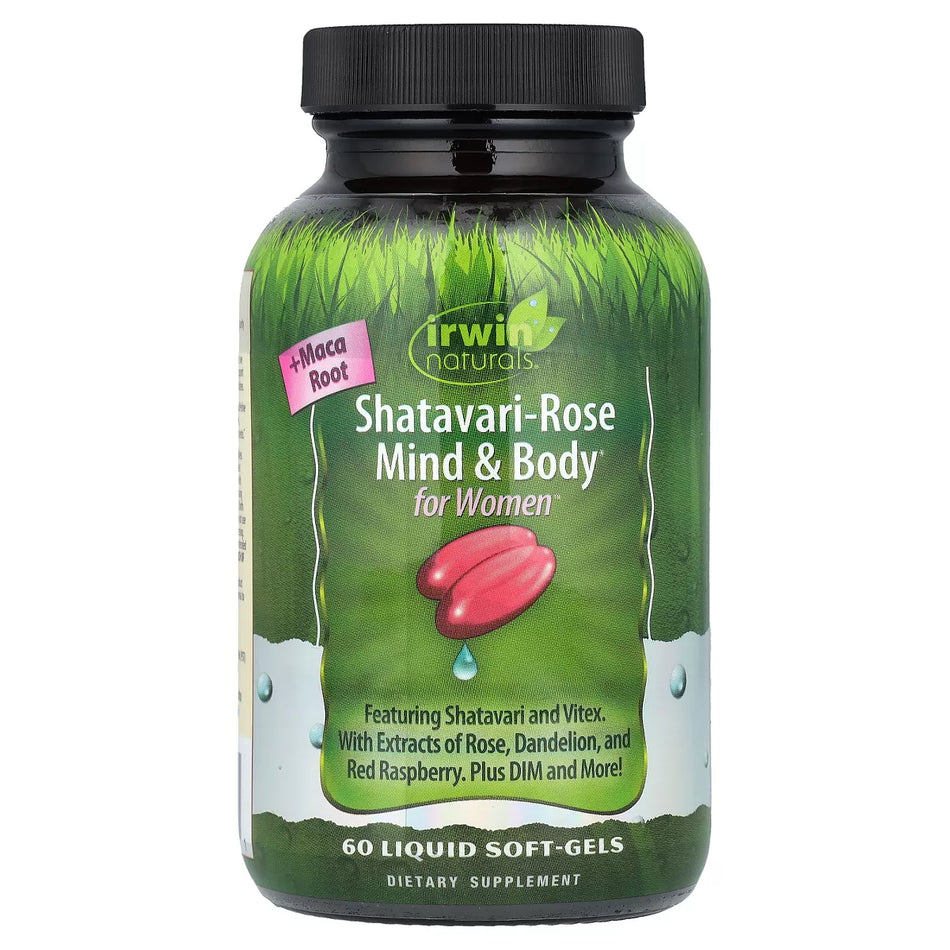 Irwin Naturals Shatavari-Rose Mind Body 60sg