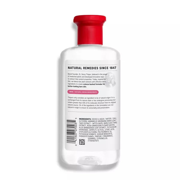 Thayers Witch Hazel Toner Rose Petal 12oz