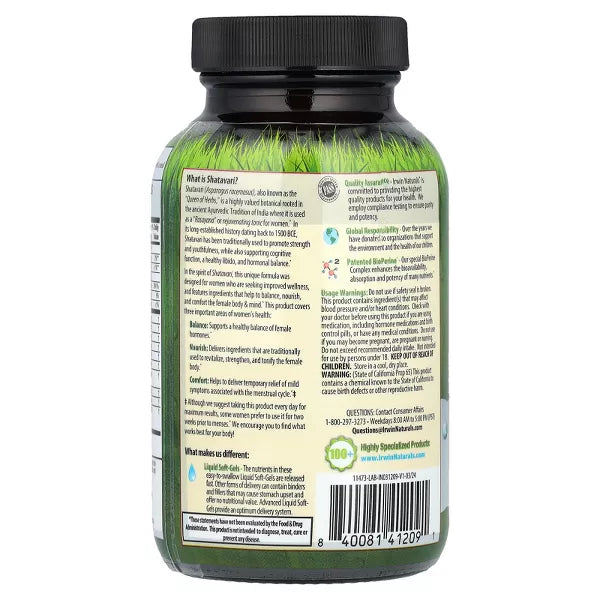 Irwin Naturals Shatavari-Rose Mind Body 60sg