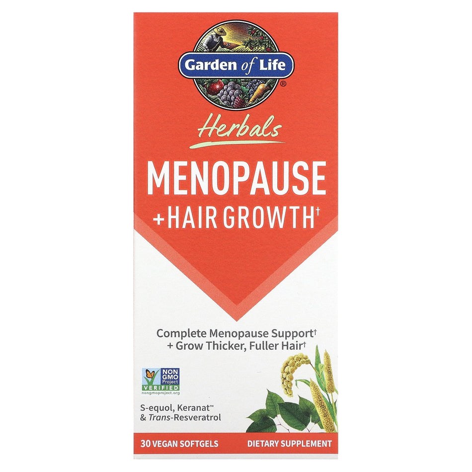 Garden of Life Herbals Menopause Hair Growth 30sg