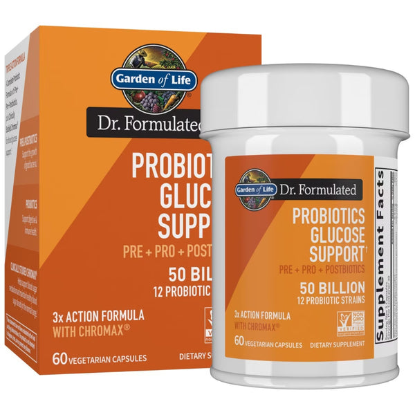 Garden of Life Dr Form Probiotics Glucose Support 60cp