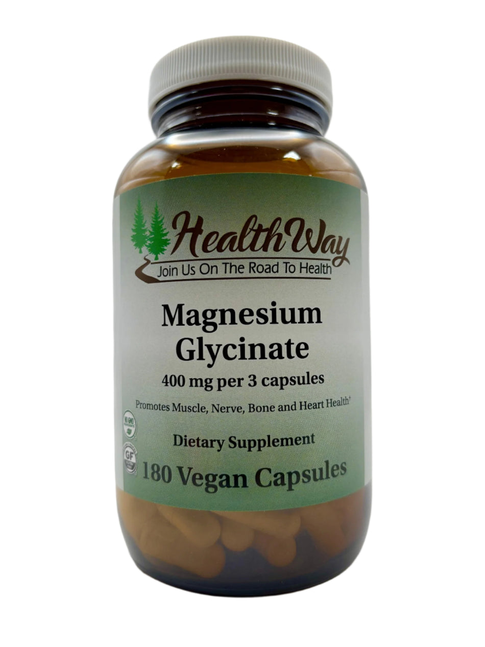 HealthWay Magnesium Glycinate 400mg 180cp