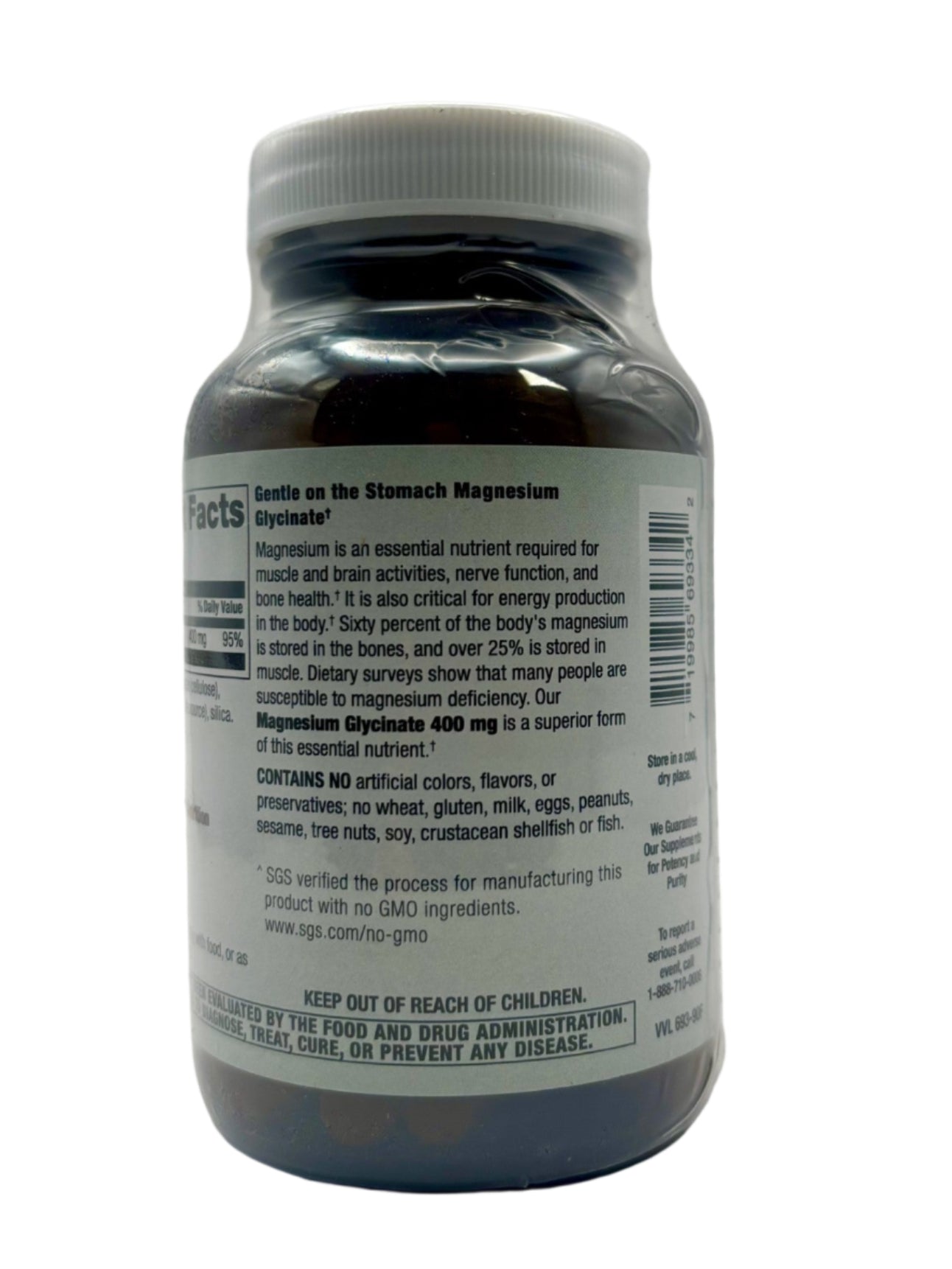 HealthWay Mag Glycinate 400mg 90cp