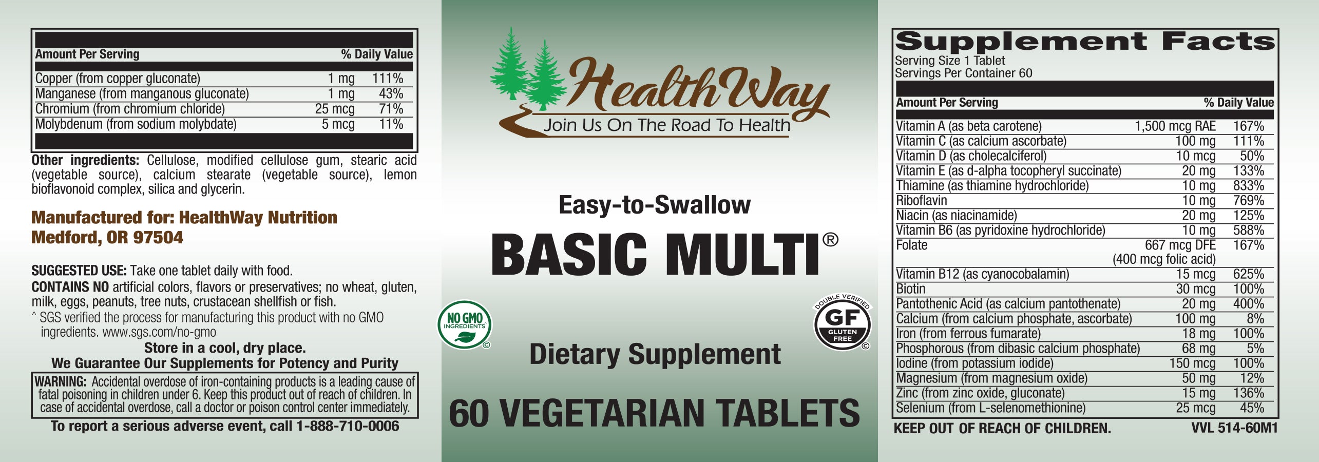 Healthway Basic Multi 60tb