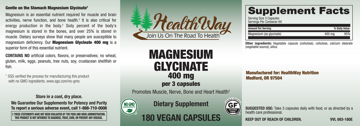 Magnesium Glycinate in Medford Oregon