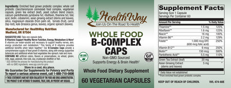 HealthWay B-Com WholeFood 60c-[HealthWay]