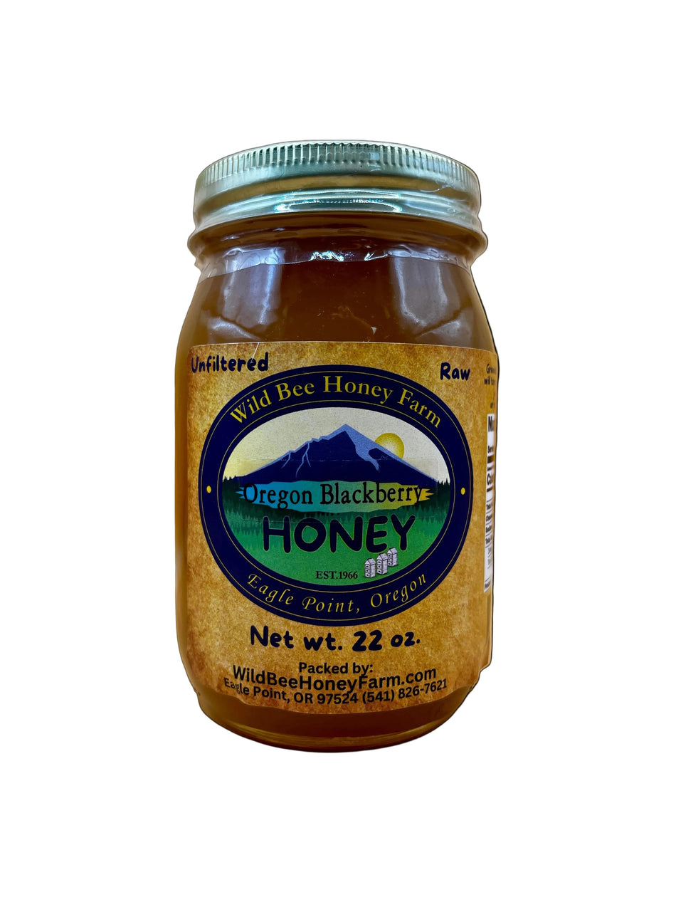 Wild Bee Raw Honey Local 22oz