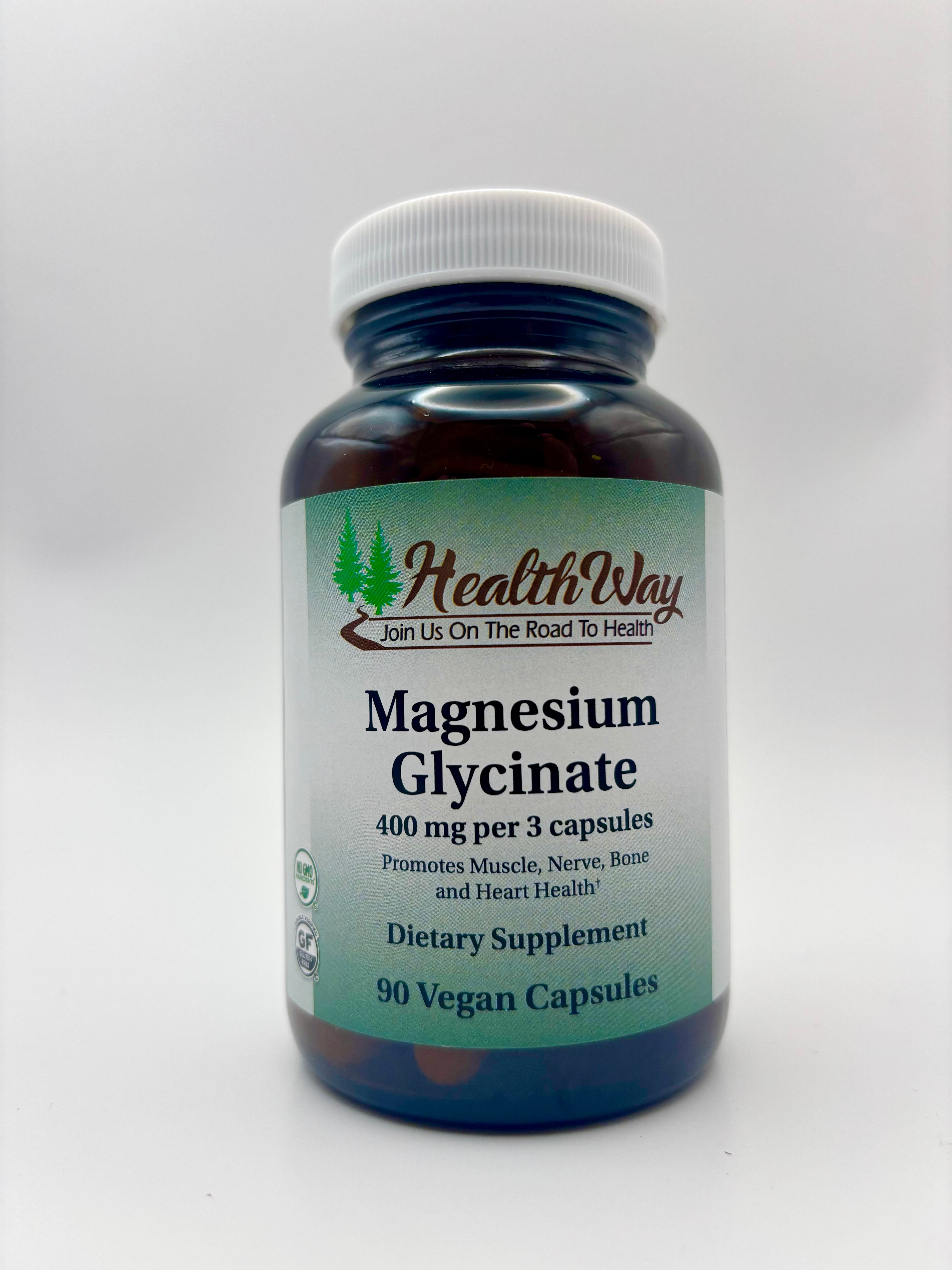 HealthWay Mag Glycinate 400mg 90cp