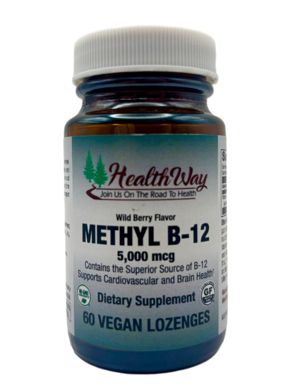 HealthWay Methyl B12 5000mcg 60lz