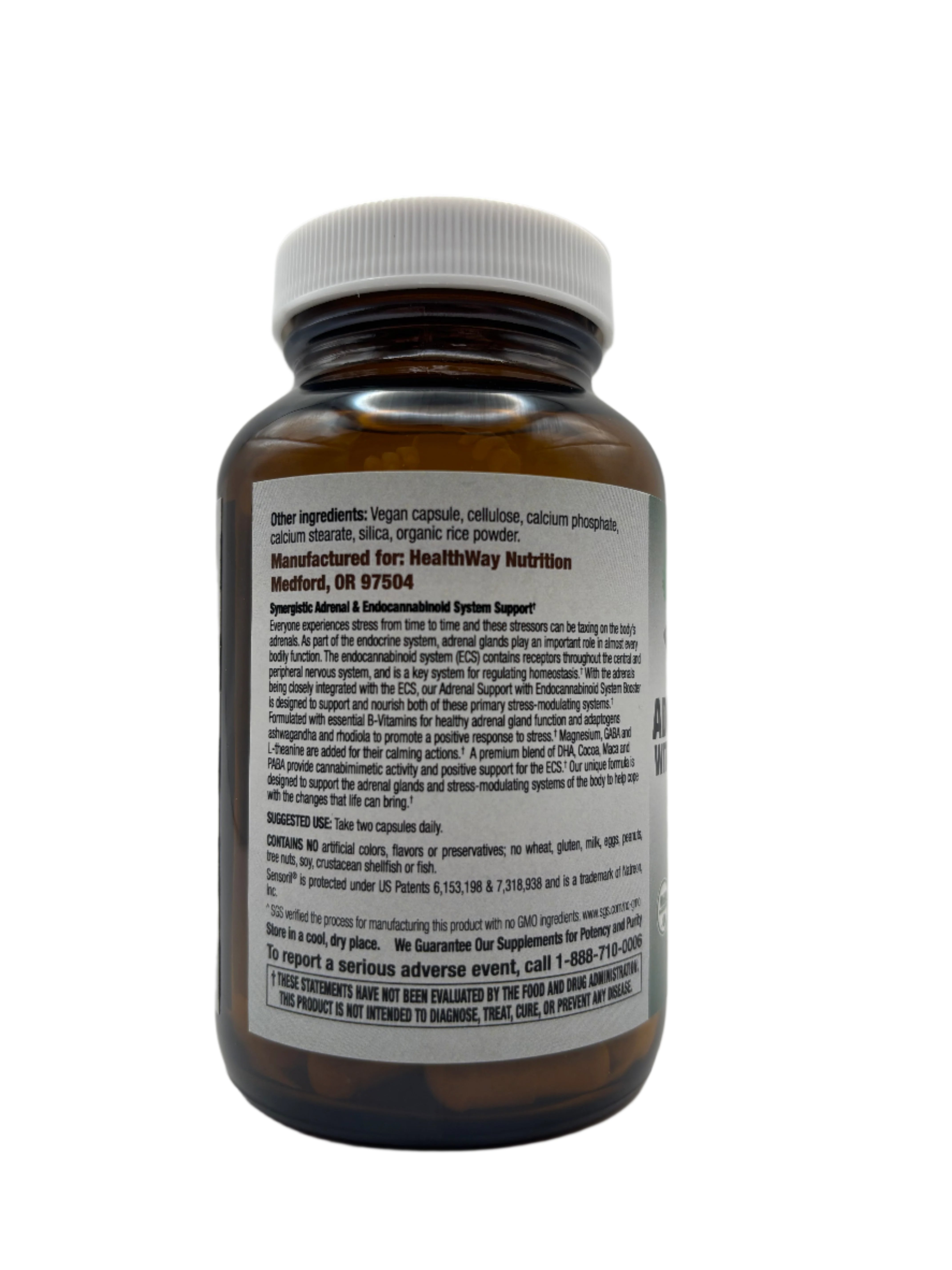 Healthway Adrenal Support 60vc