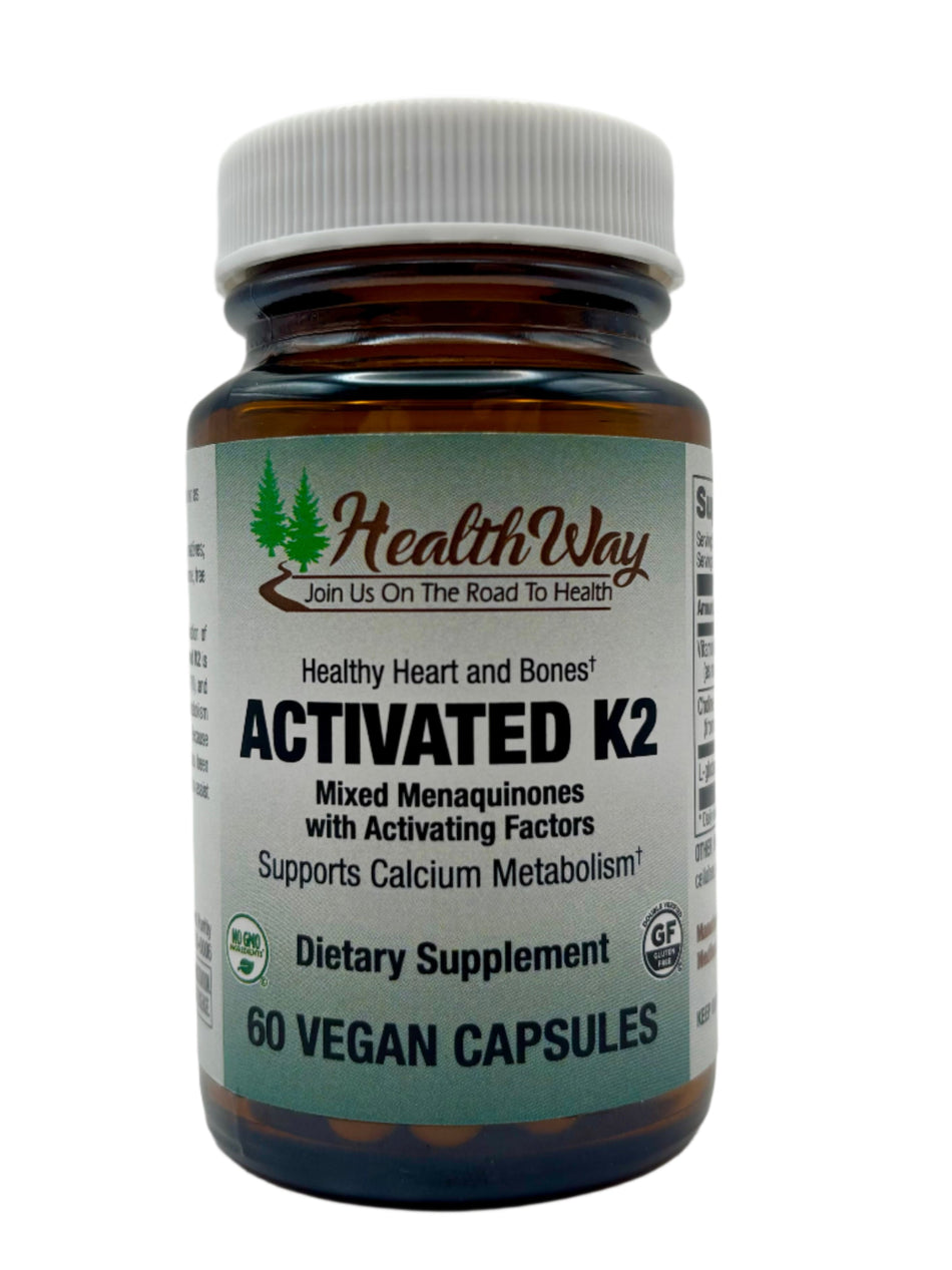 HealthWay Activated K2 60cp
