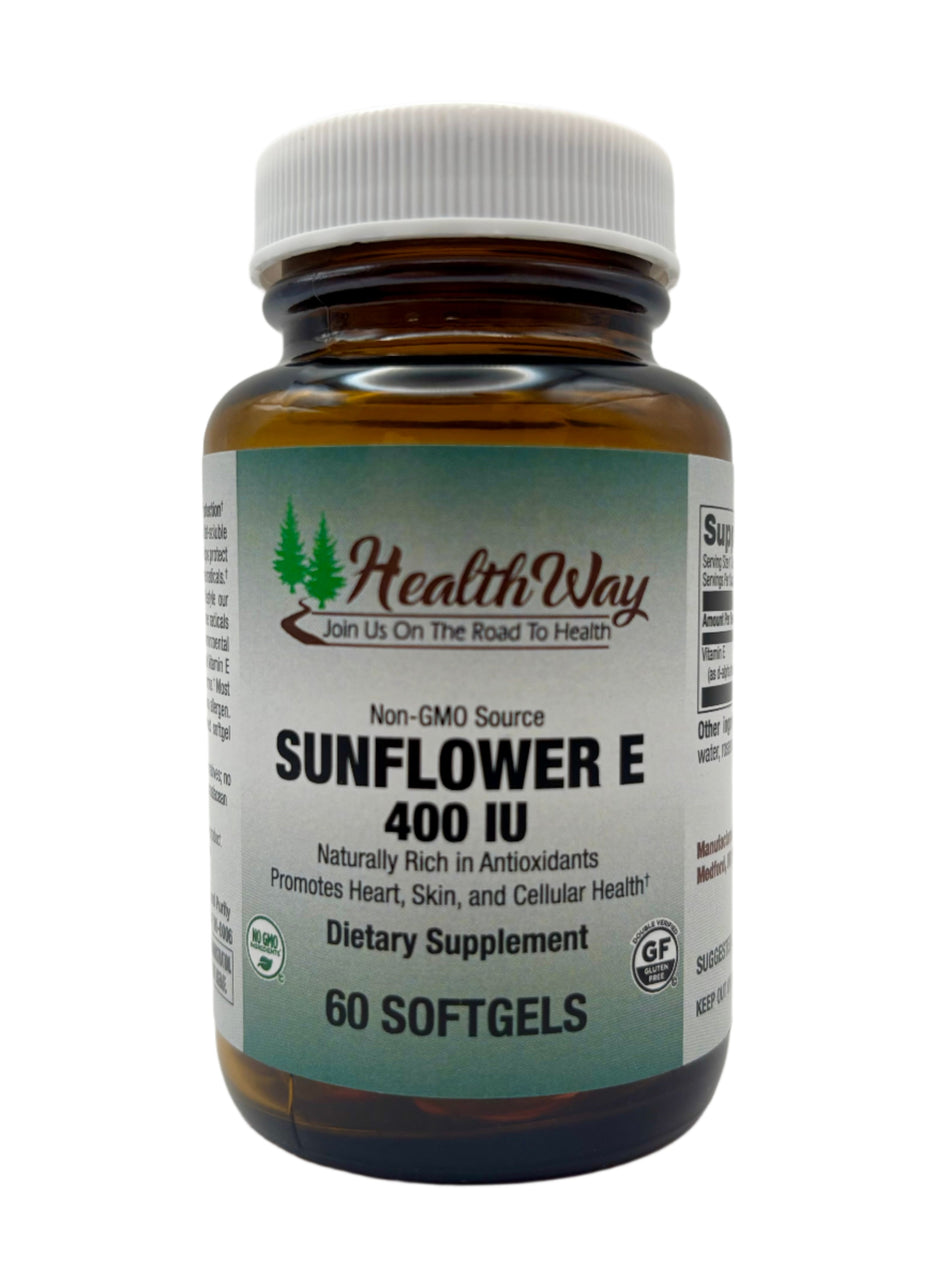 HealthWay Sunflower E 400IU 60sg