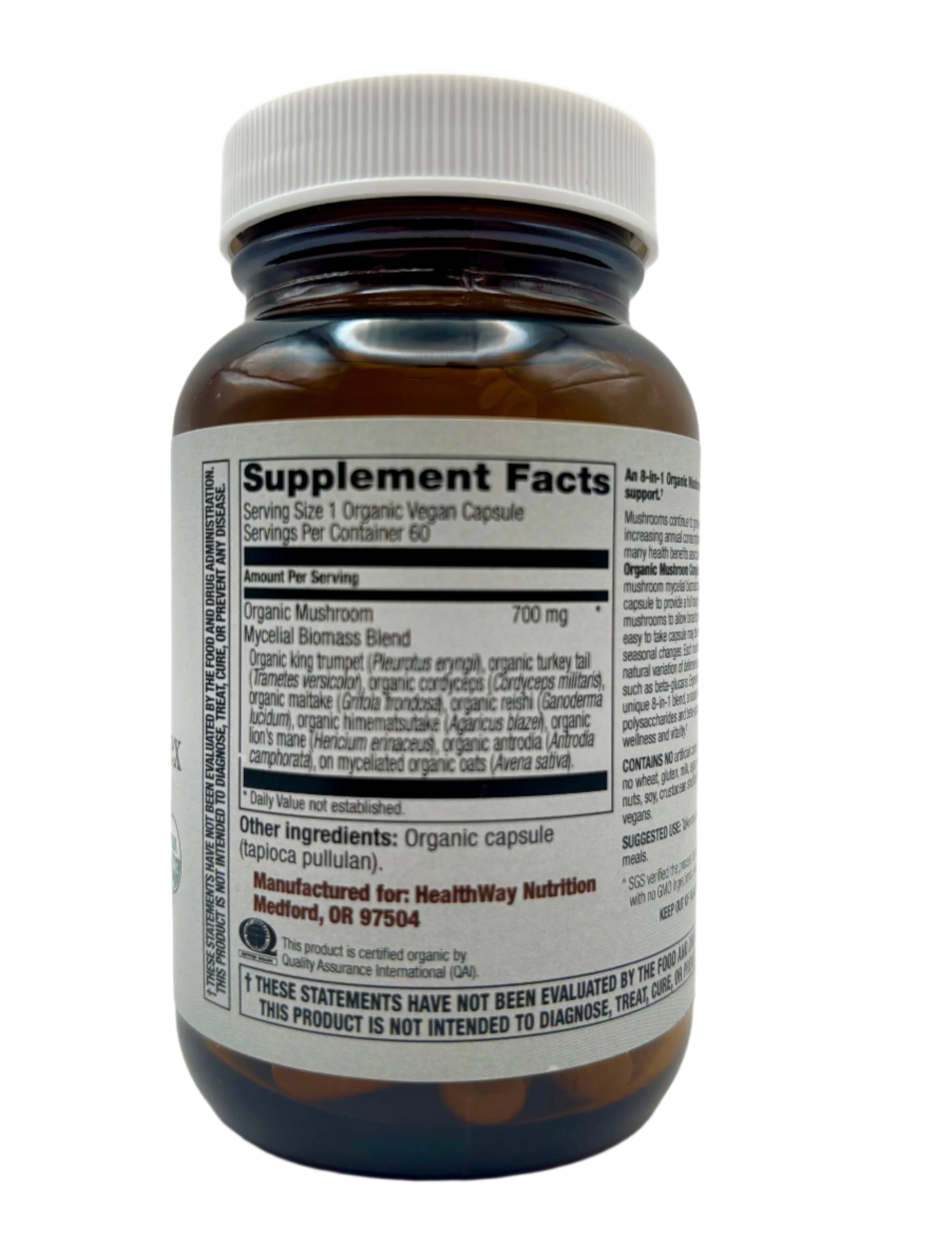 HealthWay Mushroom Complex 60cp