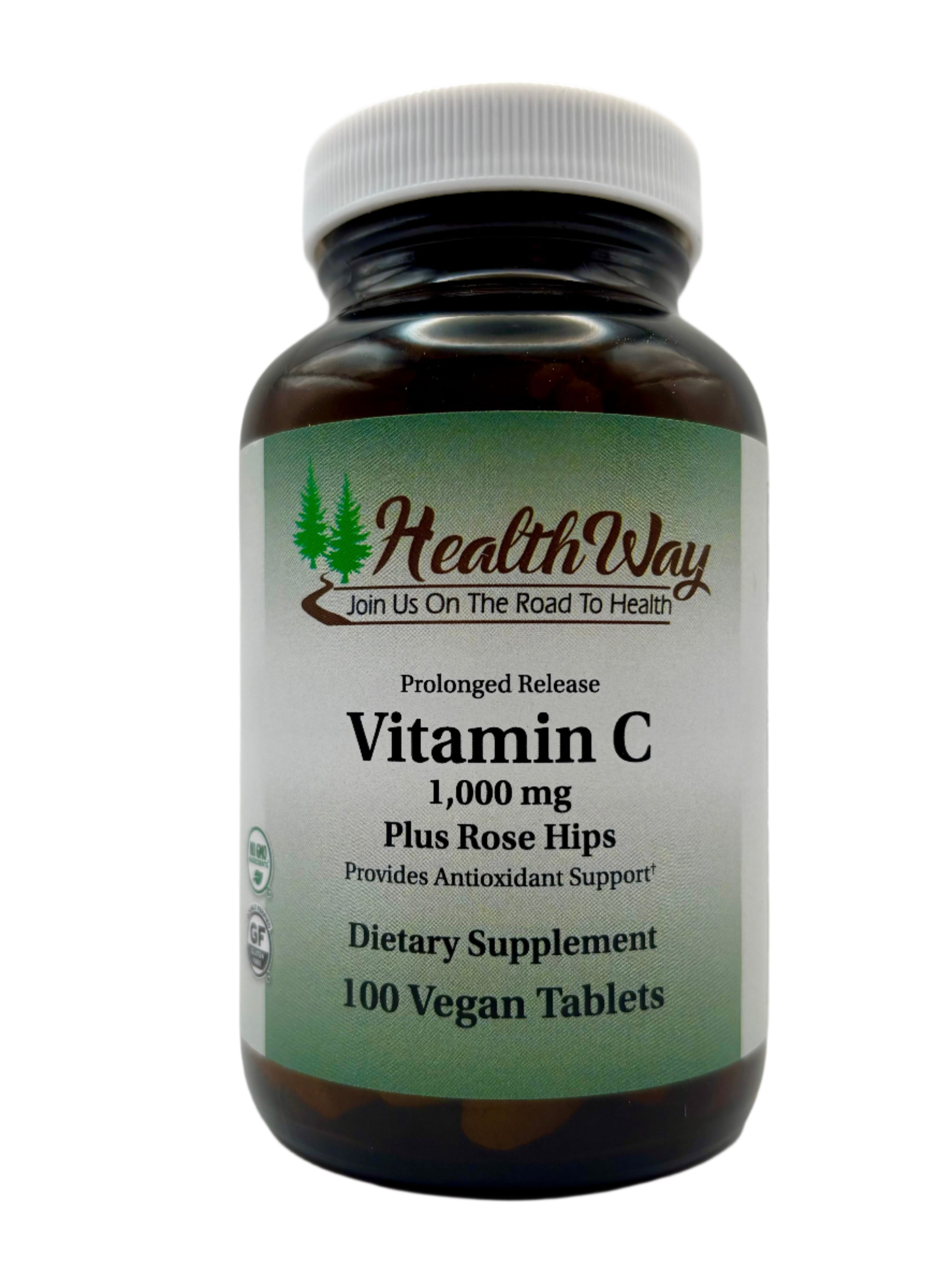 HealthWay Vit C 1000mg PR 100tb
