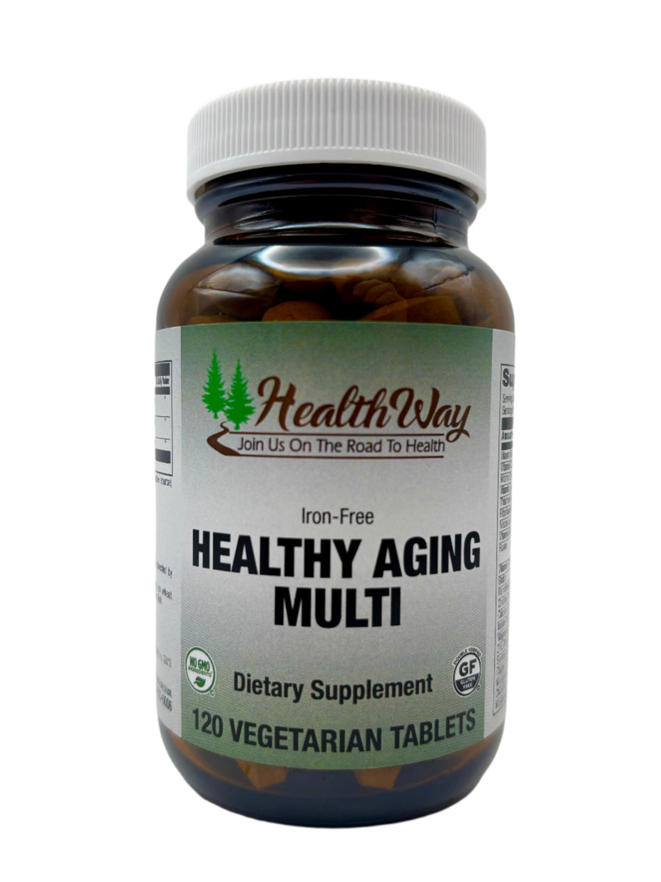 HealthWay Healthy Aging Multi Iron Free 120tb