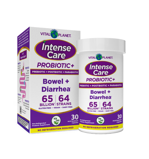 Front Label Vital Flora Intense Care Bowel Probiotic
