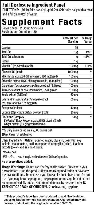 Irwin Milk Thistle Liver Detox 60sg-[HealthWay]