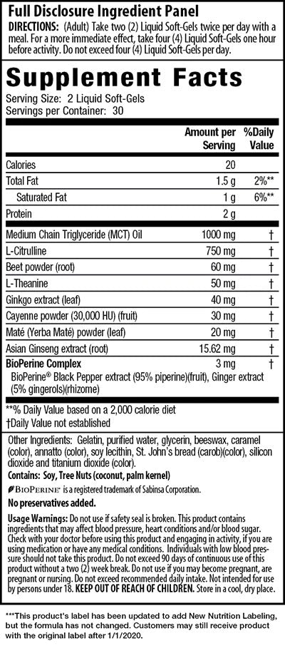 Irwin Nitric Oxide PreSport 60sg-[HealthWay]