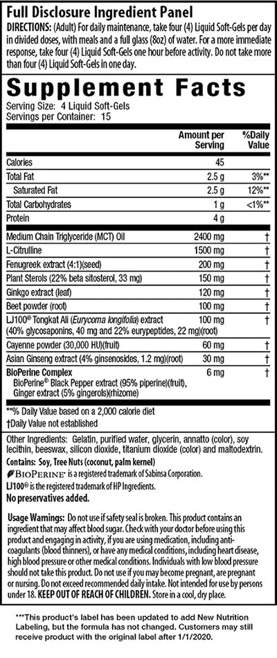 Irwin Testosterone Up Red 60sg-[HealthWay]
