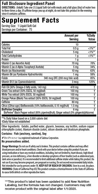 Irwin TripleTea Fat Burner 75sg-[HealthWay]