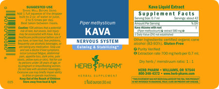 Herb Pharm Kava 1oz-[HealthWay]
