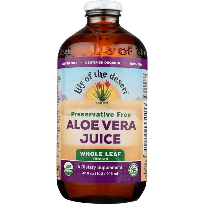 Lily Aloe Preservative Free 32oz-[HealthWay]