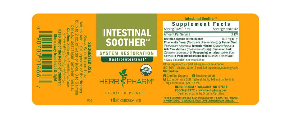 Herb Pharm Intestinal Soother-[HealthWay]