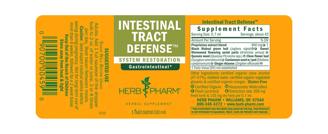 Herb Pharm Intestinal Defense 1oz-[HealthWay]