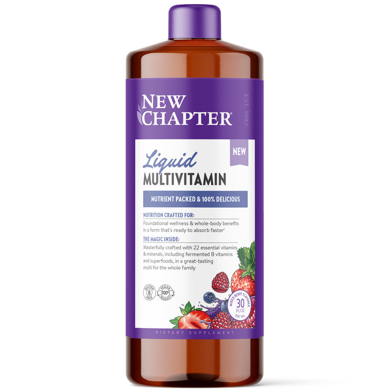 Supplements - New Chapter Multi Liquid Mixed Berry 30oz