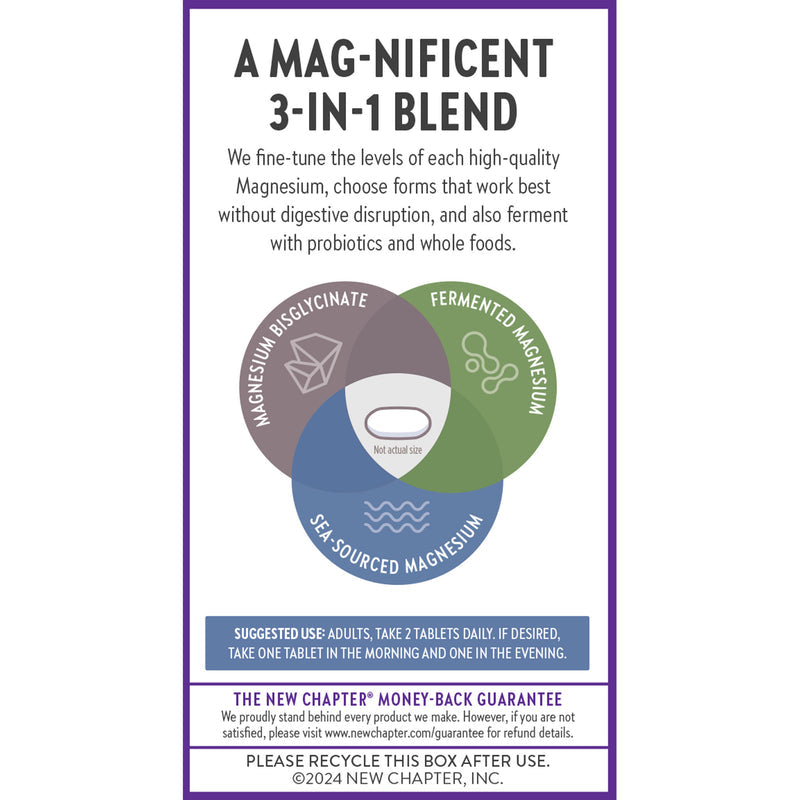 New Chapter Magnesium Complex 60t