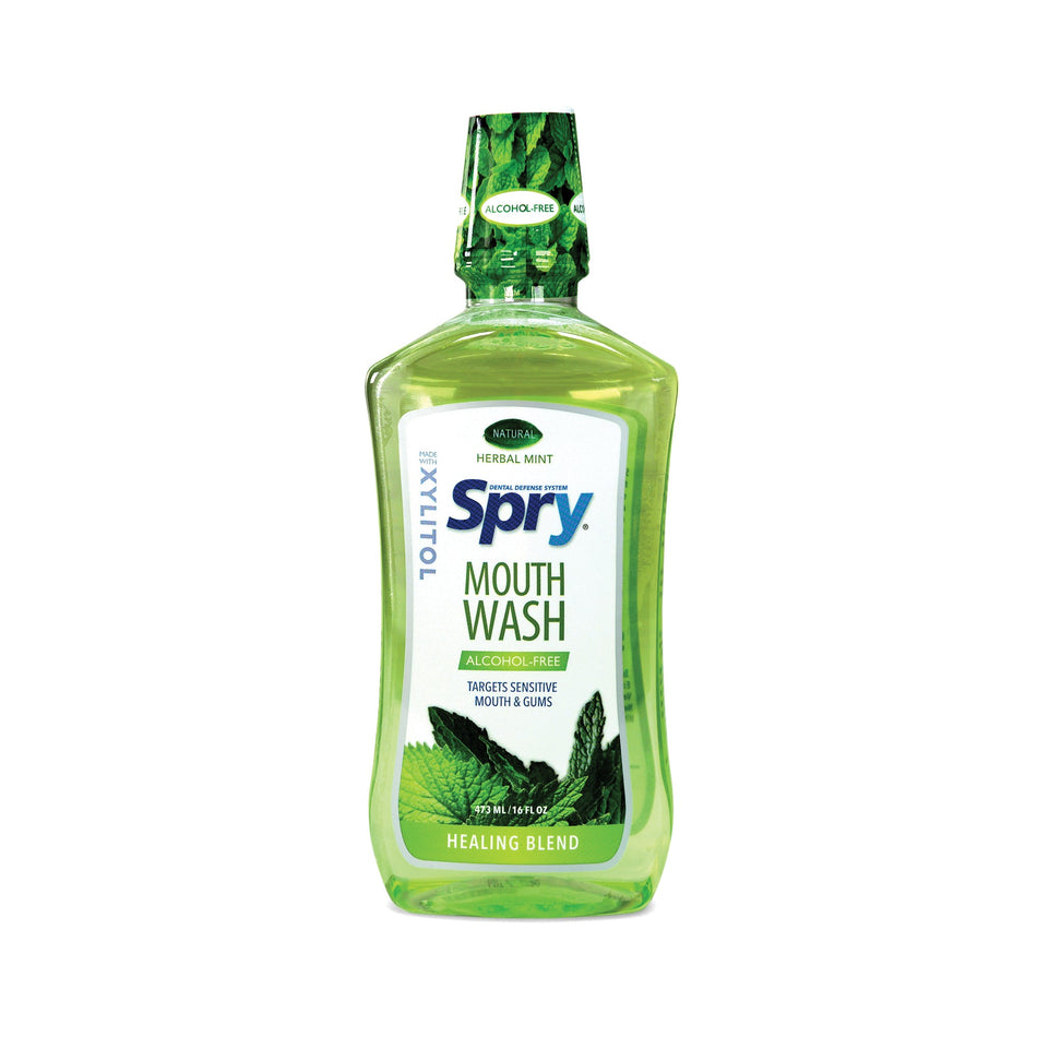 Spry Mouth Wash Alcohol Free 16oz