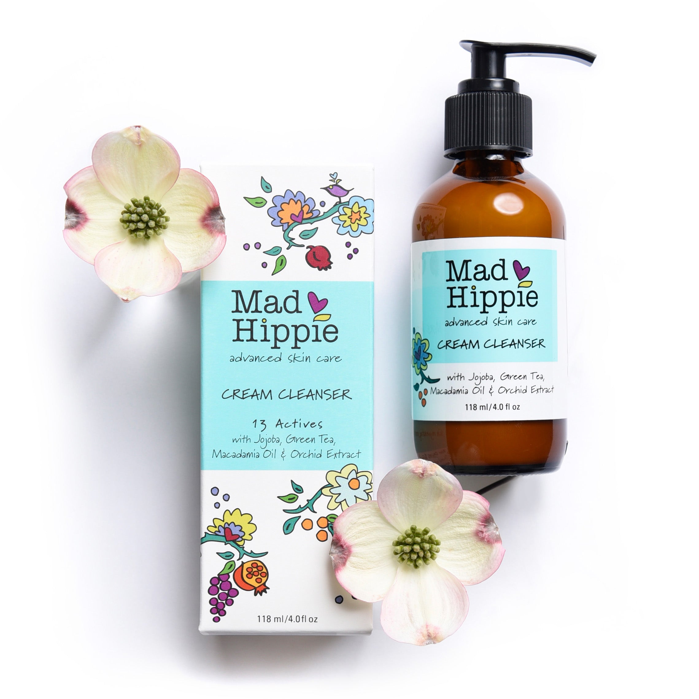 Mad Hippie Cream Cleanser 4oz-[HealthWay]