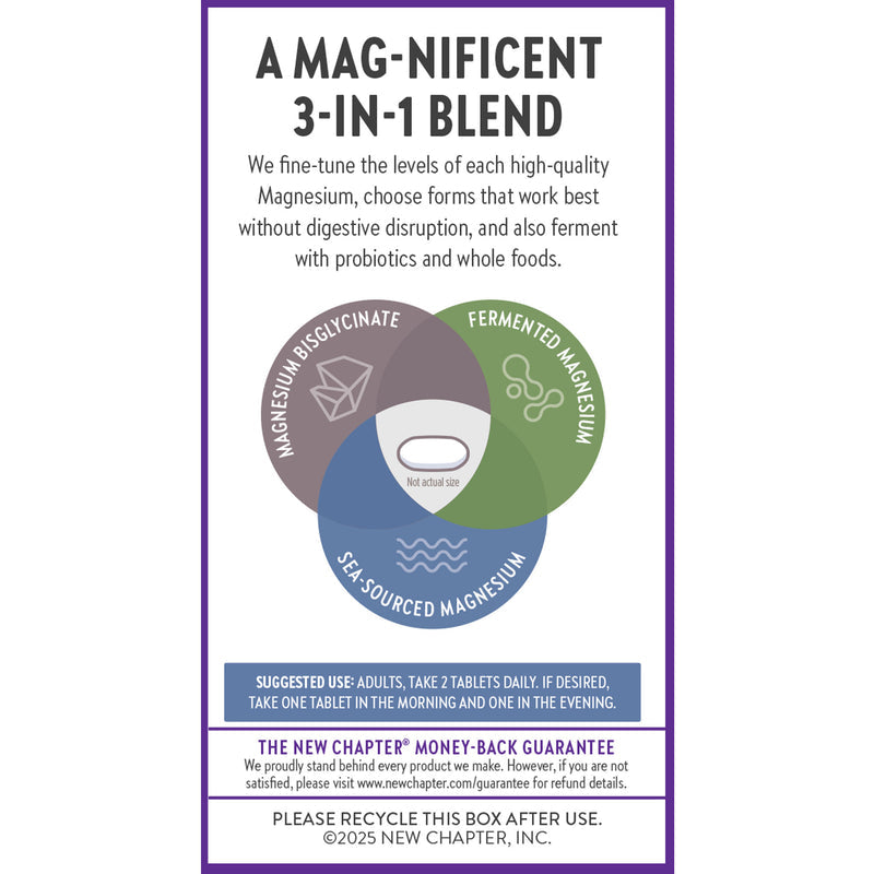 New Chapter Magnesium Complex 180tb