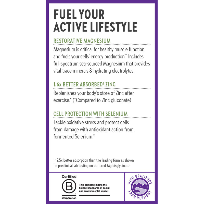 New Chapter Magnesium Selenium Zinc 90tb