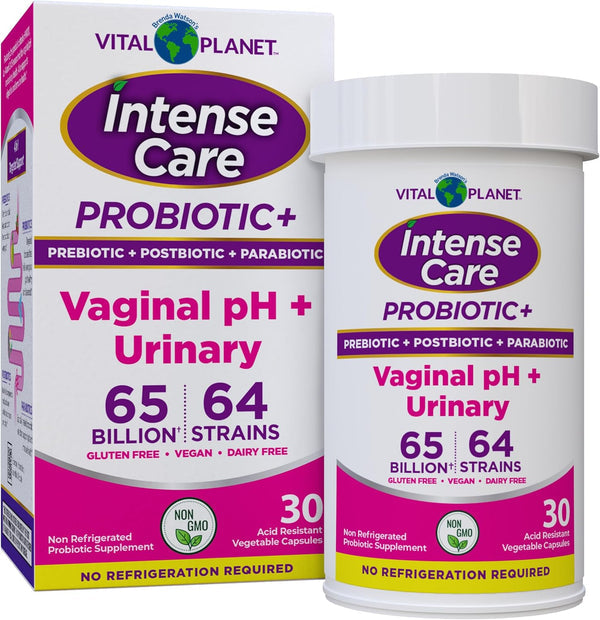 Vital Flora Intense Care Vaginal pH Probiotic 65B 30cp