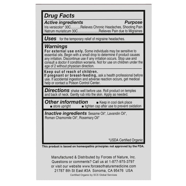 Forces of Nature Migraine .14oz