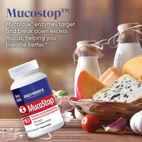 Enzymedica MucoStop 48cp-[HealthWay]