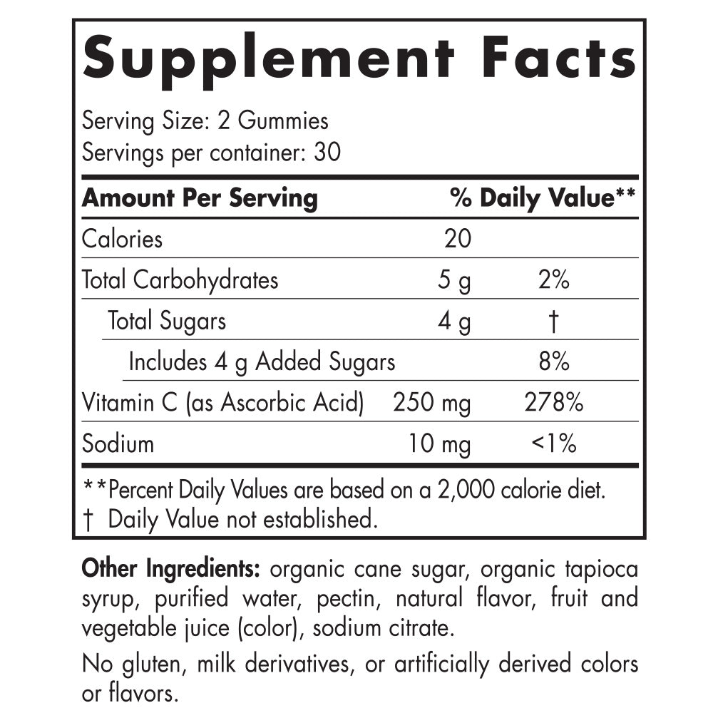 product supplement facts