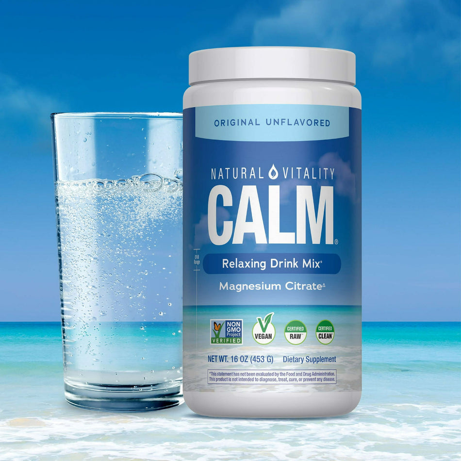 Natural Vitality Calm Unflavored 16oz