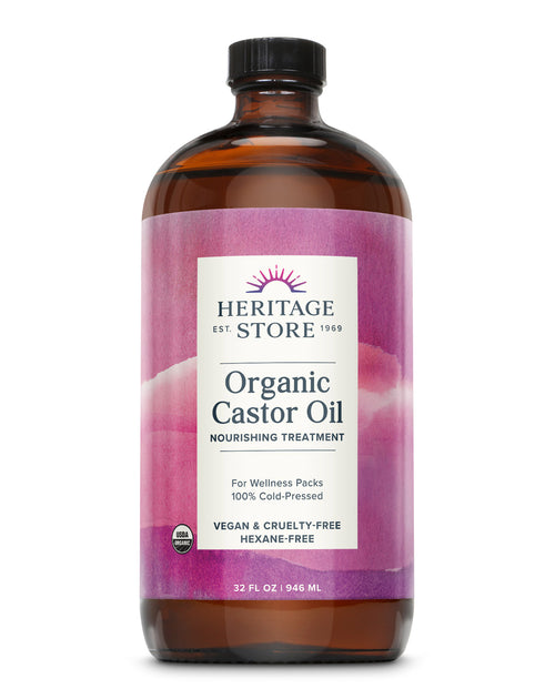 Heritage Castor Oil Organic 32oz