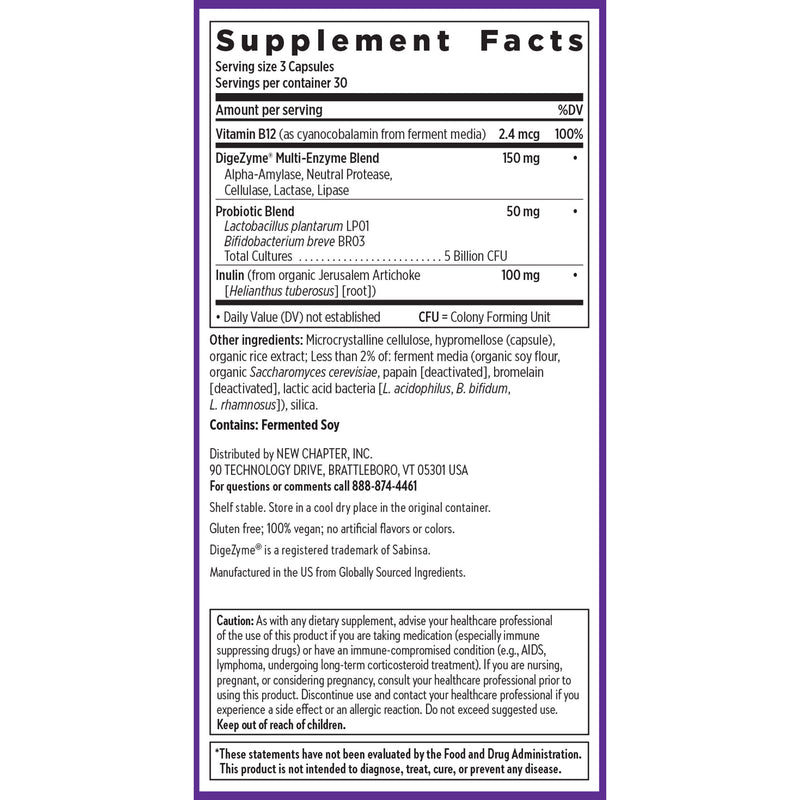 New Chapter All Flora Enzyme Complex 90cp