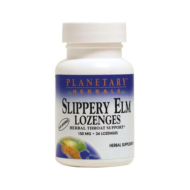 Planetary Slippery Elm Lozenge 24lz-[HealthWay]