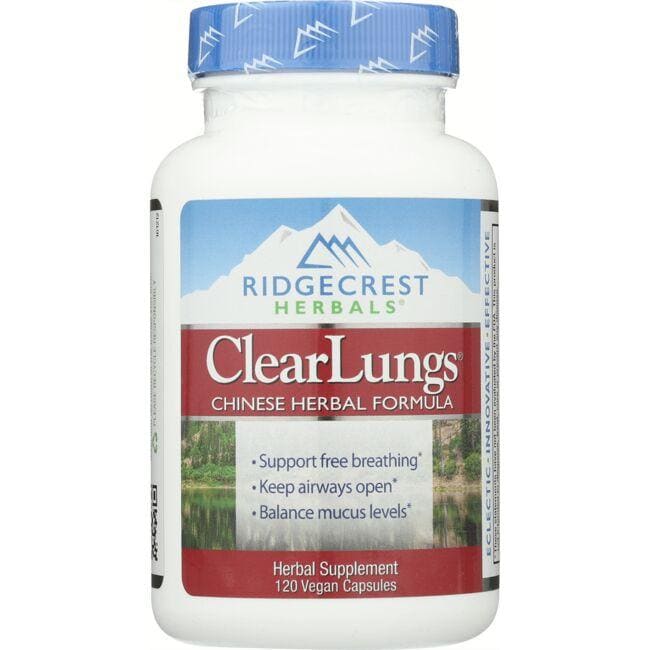 Ridgecrest ClearLungs 120cp-[HealthWay]