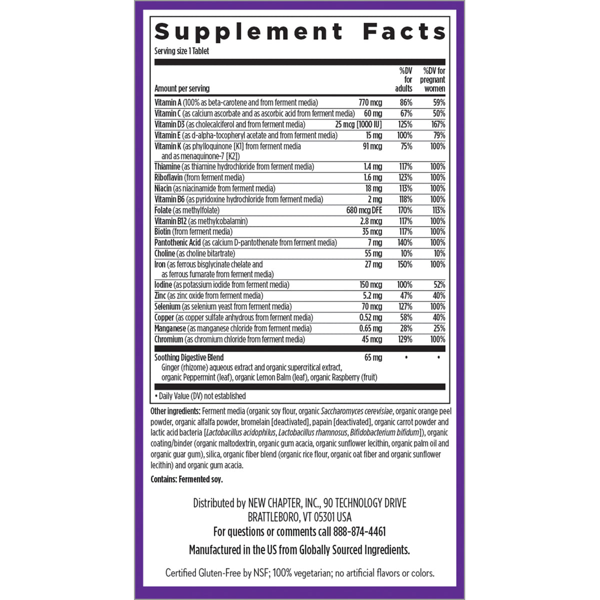 New Chapter Prenatal One 30tb-[HealthWay]