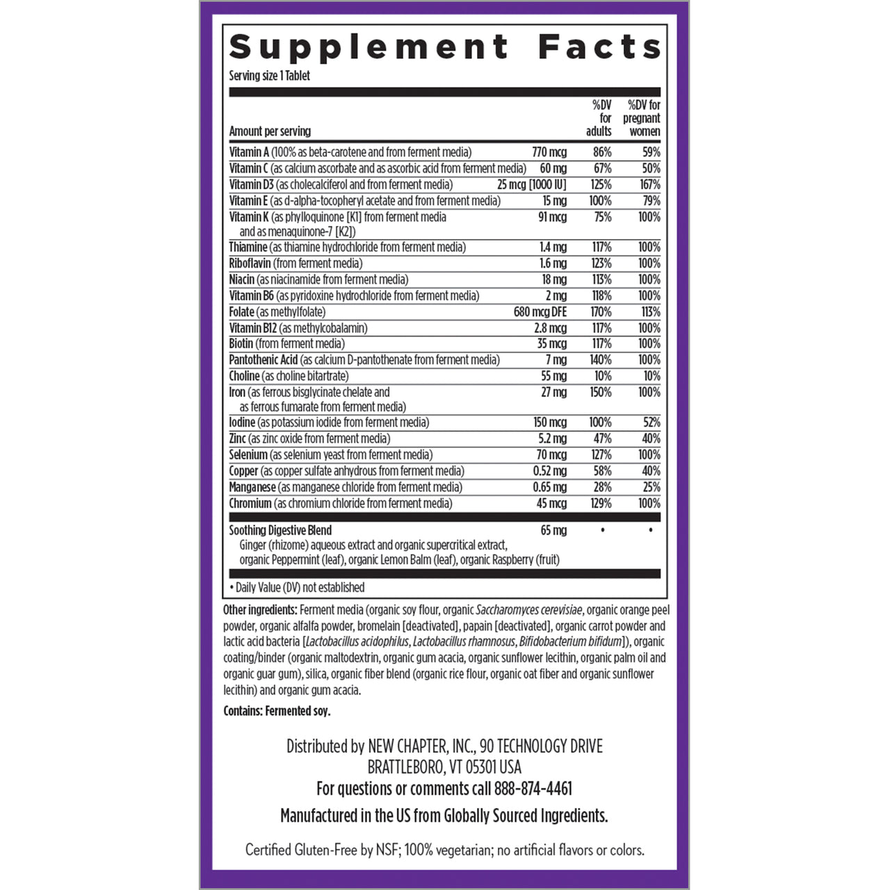 New Chapter Prenatal One 90tb-[HealthWay]